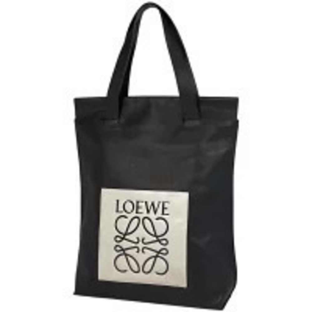 Loewe Anagram 2way Tote Bag Handbag Leather Black